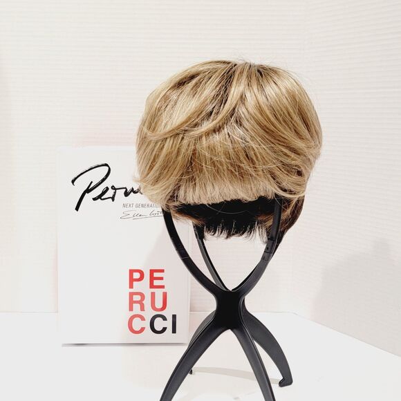 Ellen Wille Perucci Synthetic Mono Crown Cap Wig Dark Sand Rooted Style Tool - Picture 1 of 11